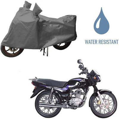 HYBRIDS COLLECTION Waterproof Two Wheeler Cover for Bajaj(Caliber, Grey)