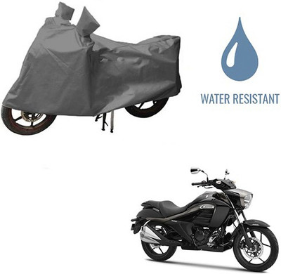 HYBRIDS COLLECTION Waterproof Two Wheeler Cover for Suzuki(Intruder, Grey)