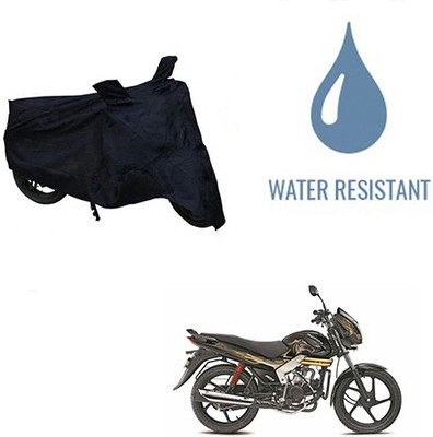 Amozkart Two Wheeler Cover for Mahindra(Centuro, Black)