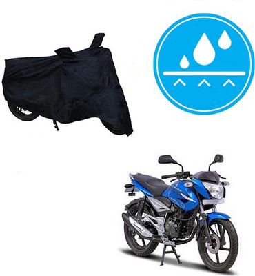 Atulit enterprises Two Wheeler Cover for Bajaj(XCD 125cc, Black)