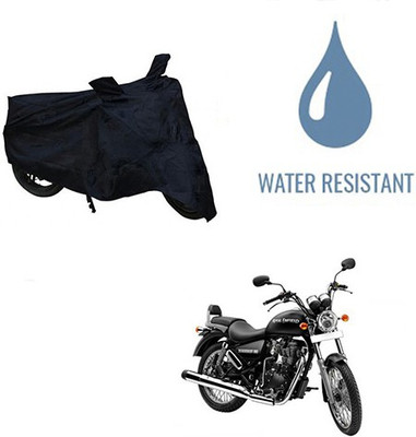 Amozkart Waterproof Two Wheeler Cover for Royal Enfield(Thunderbird 350, Black)