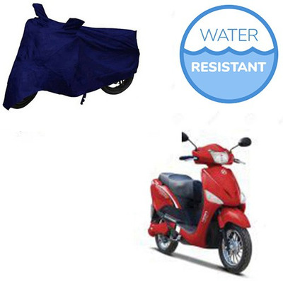 Motoren Waterproof Two Wheeler Cover for Hero(E Scoot, Blue)