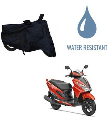 THE REAL ARV Waterproof Two Wheeler Cover for Honda(Grazia, Black)