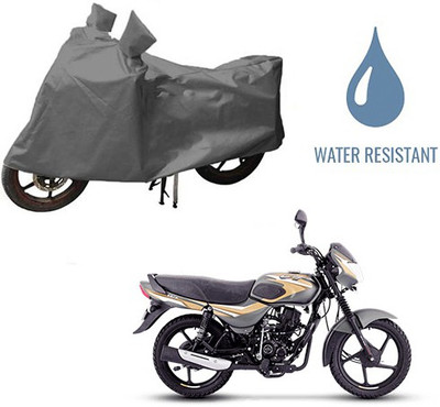 THE REAL ARV Waterproof Two Wheeler Cover for Bajaj(CT100, Grey)