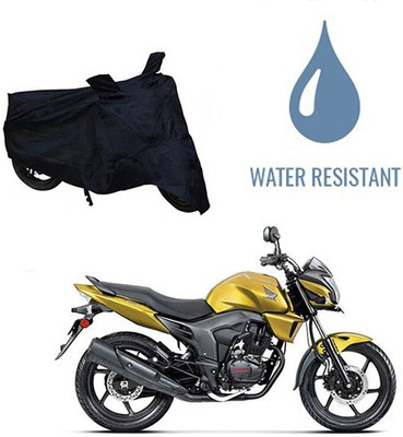 HYBRIDS COLLECTION Waterproof Two Wheeler Cover for Honda(CB Trigger, Black)