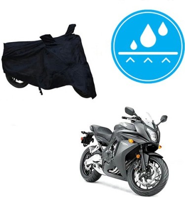 Atulit enterprises Two Wheeler Cover for Honda(CBR 650F, Black)