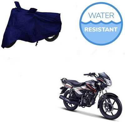 Motoren Waterproof Two Wheeler Cover for TVS(Phoenix 125, Blue)