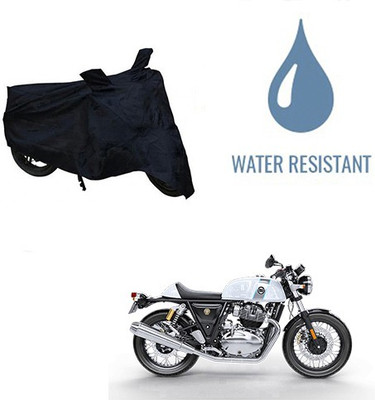 Atulit enterprises Waterproof Two Wheeler Cover for Royal Enfield(Continental GT, Black)