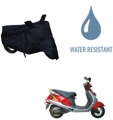 HYBRIDS COLLECTION Waterproof Two Wheeler Cover for Kinetic(Nova, Black)