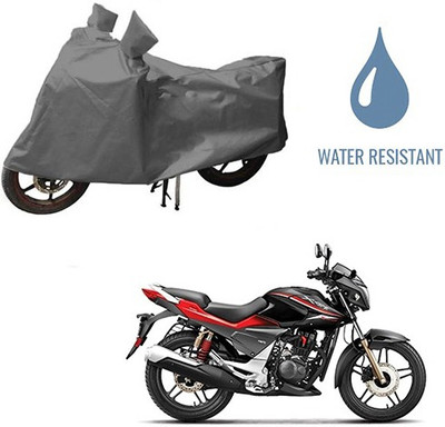 HYBRIDS COLLECTION Waterproof Two Wheeler Cover for Hero(CBZ Extreme, Grey)