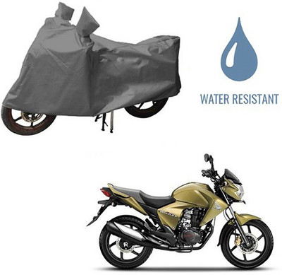HYBRIDS COLLECTION Waterproof Two Wheeler Cover for Honda(Unicorn Dazzler, Grey)