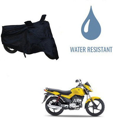HYBRIDS COLLECTION Waterproof Two Wheeler Cover for Mahindra(Stallio, Black)