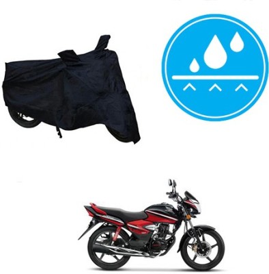 Atulit enterprises Two Wheeler Cover for Honda(CB Shine, Black)