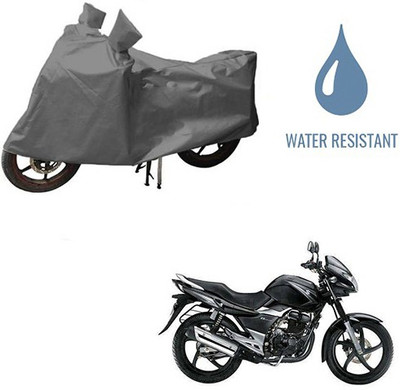 HYBRIDS COLLECTION Waterproof Two Wheeler Cover for Suzuki(GS, Grey)