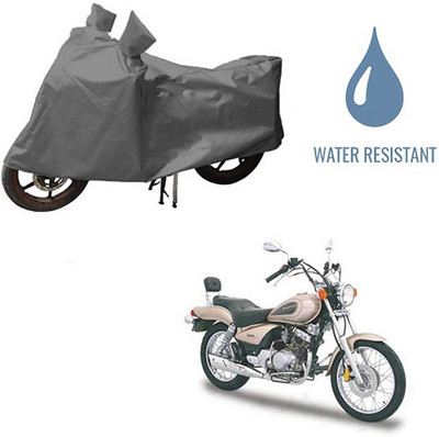 THE REAL ARV Waterproof Two Wheeler Cover for Yamaha(Enticer, Grey)