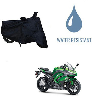 HYBRIDS COLLECTION Waterproof Two Wheeler Cover for Kawasaki(Ninja 1000, Black)