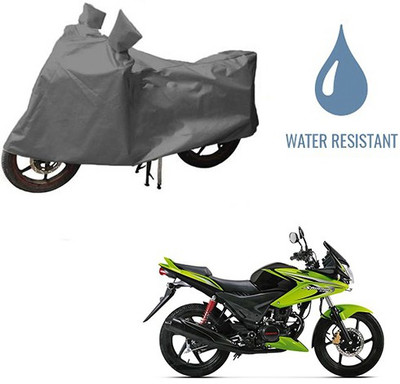 HYBRIDS COLLECTION Waterproof Two Wheeler Cover for Honda(CBF, Grey)