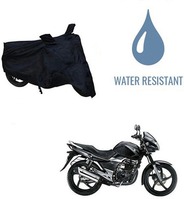 HYBRIDS COLLECTION Waterproof Two Wheeler Cover for Suzuki(GS, Black)
