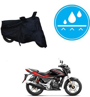 Atulit enterprises Two Wheeler Cover for Honda(CBZ Extreme, Black)