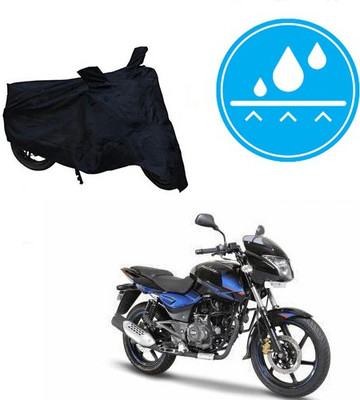Atulit enterprises Two Wheeler Cover for Bajaj(Pulsar 150 DTS-i, Black)