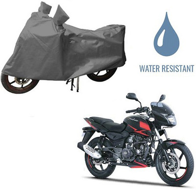 HYBRIDS COLLECTION Waterproof Two Wheeler Cover for Bajaj(Pulsar 180 DTS-i, Grey)