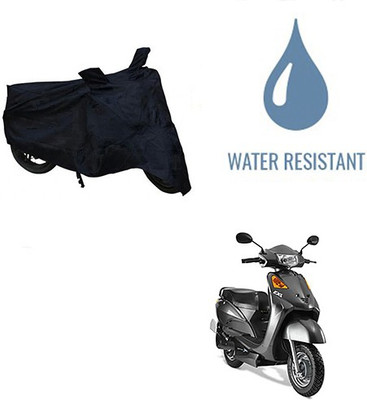 Amozkart Waterproof Two Wheeler Cover for Indus(Yo Spark, Black)