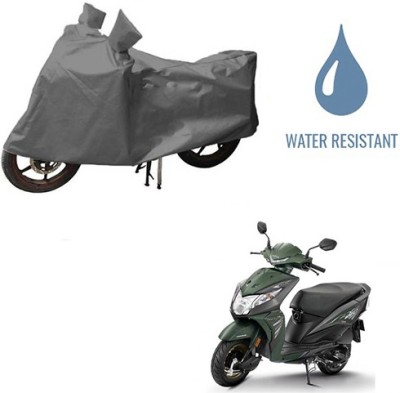 HYBRIDS COLLECTION Waterproof Two Wheeler Cover for Honda(Deo, Grey)