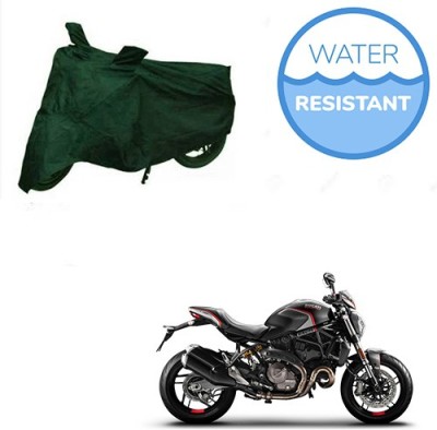 Motoren Waterproof Two Wheeler Cover for Ducati(Monster 82, Green)