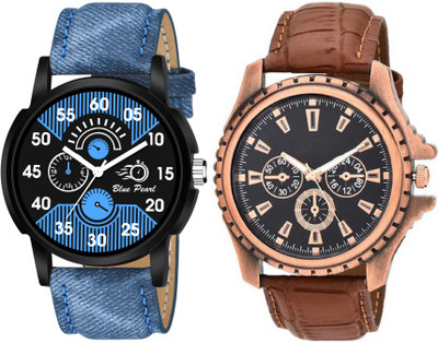 Blue Pearl Analog Watch  - For Men