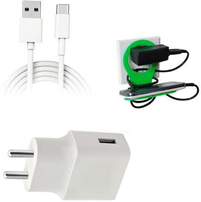 DAKRON Wall Charger Accessory Combo for Huawei P40 Pro(White)