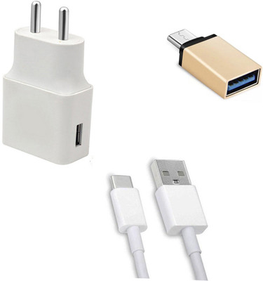 DAKRON Wall Charger Accessory Combo for Google Pixel 4A(White)