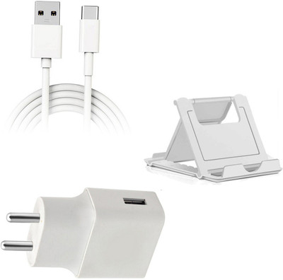 DAKRON Wall Charger Accessory Combo for Huawei P40 Pro(White)