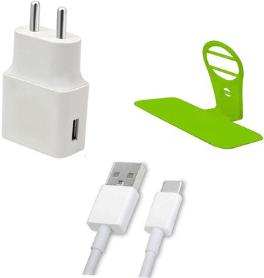 DAKRON Wall Charger Accessory Combo for LG W31(Multicolor)