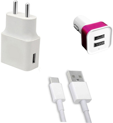 DAKRON Wall Charger Accessory Combo for Google Pixel 4A(White)