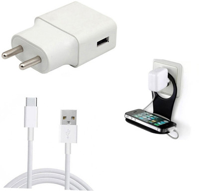 DAKRON Wall Charger Accessory Combo for LG Velvet(White)