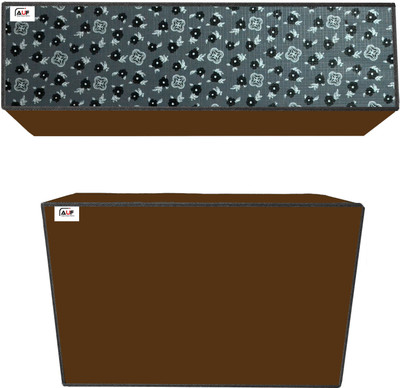 AAVYA UNIQUE FASHION Air Conditioner  Cover(Width: 114.3 cm, Grey,Silver)