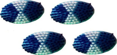 SBTs Nylon Wet and Dry Brush(Multicolor, 4 Units)
