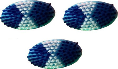 SBTs Nylon Wet and Dry Brush(Blue, 3 Units)