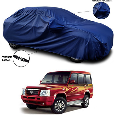 ANTHUB Car Cover For Tata Sumo Gold (With Mirror Pockets)(Blue)