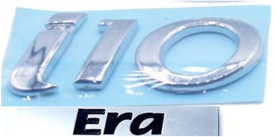 DEEPP COLLECTION Emblem for Car(Silver, Black)