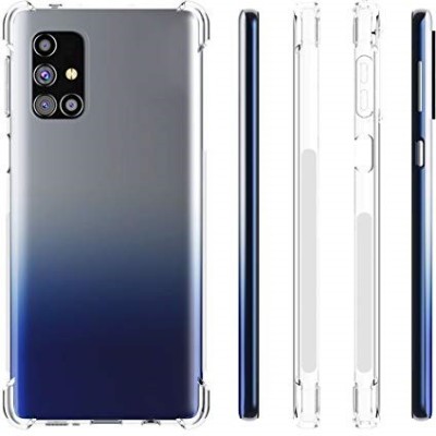 INFINITYWORLD Back Cover for Samsung Galaxy M31S(Transparent, Shock Proof, Silicon, Pack of: 1)