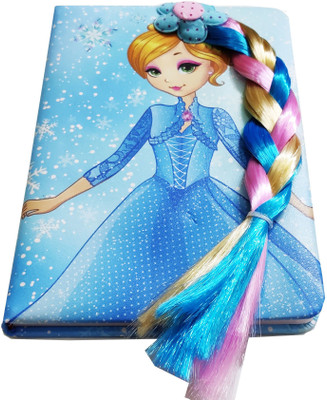 Dhinchak Braided wig A5 Diary yes 100 Pages(Multicolor)