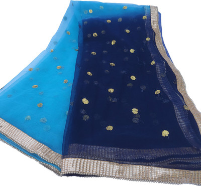 faith visit Net Embellished Women Dupatta