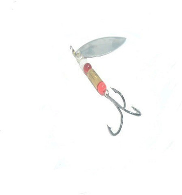 JUST ONE CLICK Spinner Bait Carbon Steel Fishing Lure(Pack of 1, Size 7)
