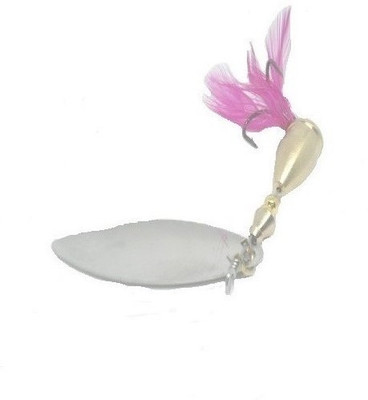 JUST ONE CLICK Spinner Bait Carbon Steel Fishing Lure(Pack of 1, Size 7)