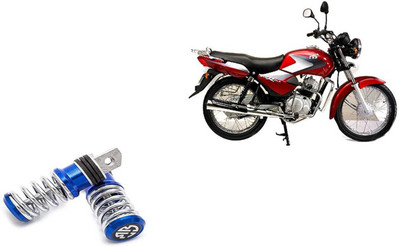 Buras BEST QUALITY BLUE SPRING FOOTREST TVS STAR Foot Rest(Blue)