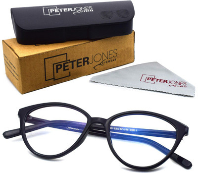 PETER JONES Full Rim Cat-eyed Frame(52 mm)