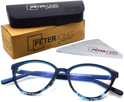 PETER JONES Full Rim Cat-eyed Frame(52 mm)