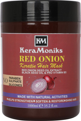 Keramoniks RED ONION KERATIN HAIR MASK 1000 ML(1000 ml)