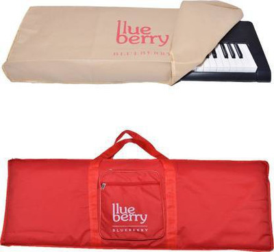 BLUEBERRY Dust Cover Bag Suitable for Yamaha PSR-E363 Keyboard With Red Keyboard Bag